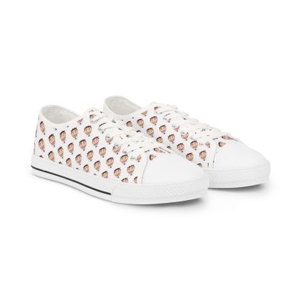 Asbury Park Tillie The Clown Low-Top Sneakers — Personalized Casual Shoes (unisex, in men's sizes)